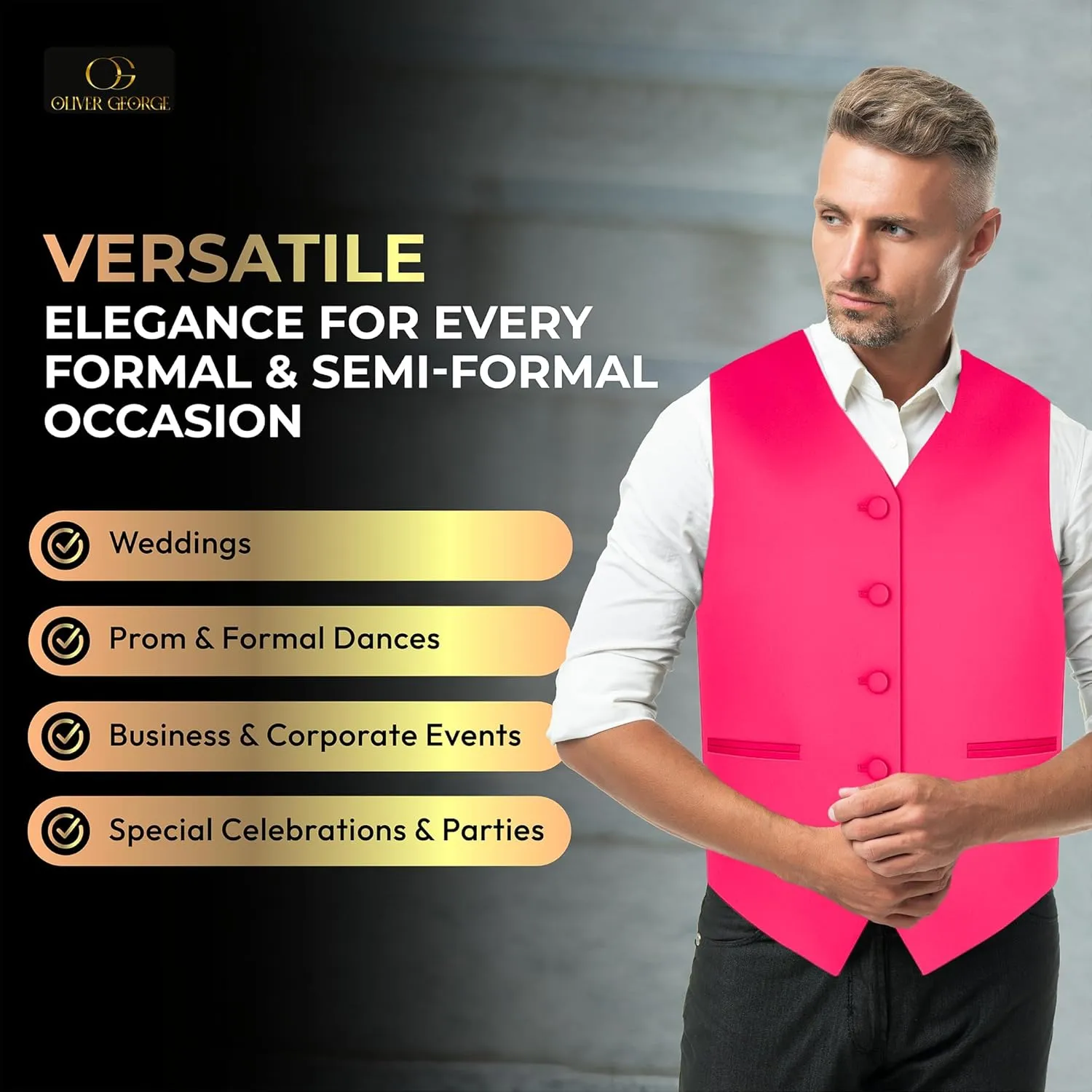 Bow Tie Set for Suit or Tuxedo attain snow Men's Solid Formal Waistcoat Tuxedo Dress Vest 