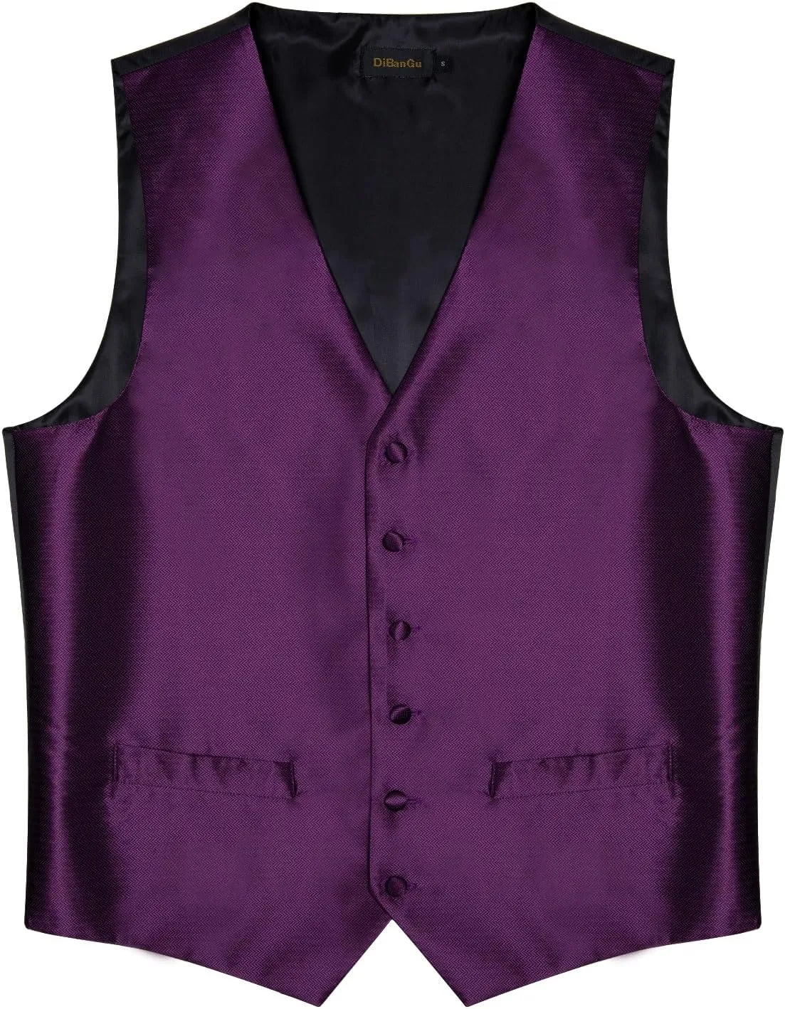 Bow Tie Set Wedding Party Tuxedo 5PCS crazy DiBanGu Mens Formal Dress Vest Paisley Jacquard Silk Suit Waistcoat Necktie 