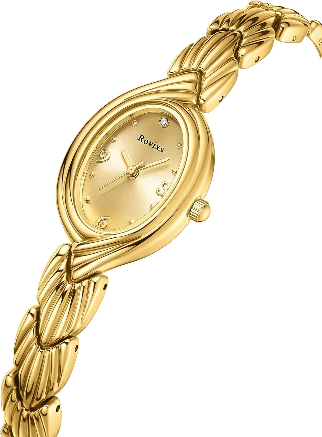 Bracelet Watches Vintage Easy Read Ladies Quartz Wrist Watches Adjustable Strap with Tool navigation Small 