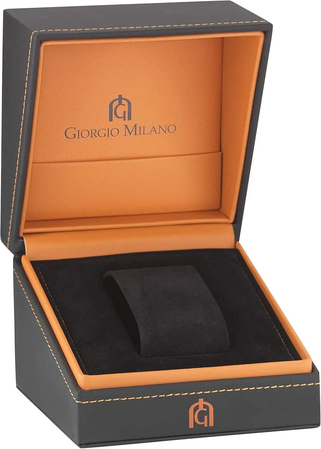Bracelet with Push Button Flip Clasp interstellar bridge brace advertiser accessibility Giorgio Milano Stainless Steel, Automatic Self-Wind Skeleton Movement, See-Through Glass Case Back, Stainless Steel 