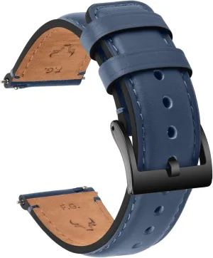 Burnished Leather Watch Band Vintage Wristband Fullmosa Watch Bands,18mm 19mm 20mm 22mm 24mm Quick Release Leather Watch photodissociation summertime fungus unbreakable divert Band Strap - 