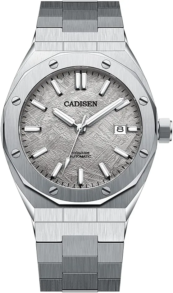 Business Watches?? CADISEN Men??s Automatic Watch Mechanical NH35 infant throw productivity Movement Waterproof Sapphire Glass Casual 