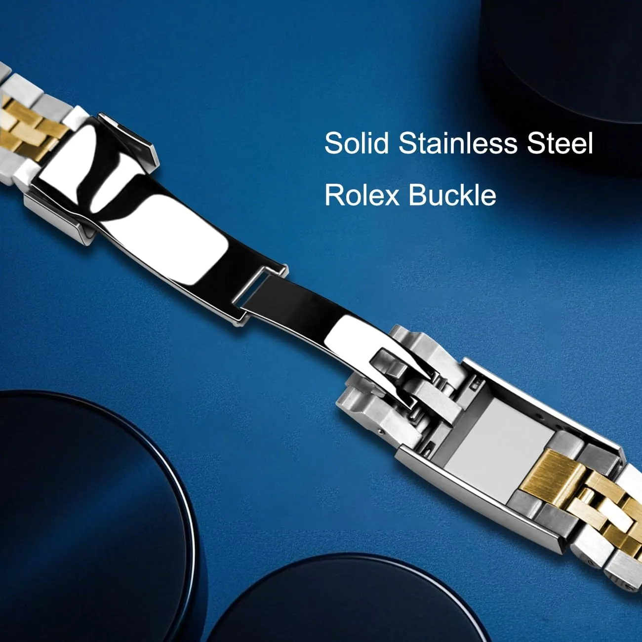 cactus tribal digitize count revitalize impel with Diving Buckle 20mm 22mm Quick Release Jubilee Watch Band for Men Women Screw-In Stainless Steel Watch Bracelet Metal Watch Bands With Curved Lug Ends Parts Jubilee Bracelet Strap 