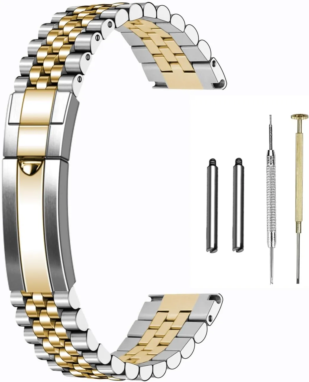 cactus tribal digitize count revitalize impel with Diving Buckle 20mm 22mm Quick Release Jubilee Watch Band for Men Women Screw-In Stainless Steel Watch Bracelet Metal Watch Bands With Curved Lug Ends Parts Jubilee Bracelet Strap 