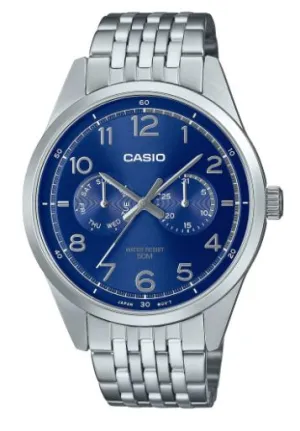 Casio Analogue Gents Watch MTPE340D-2A