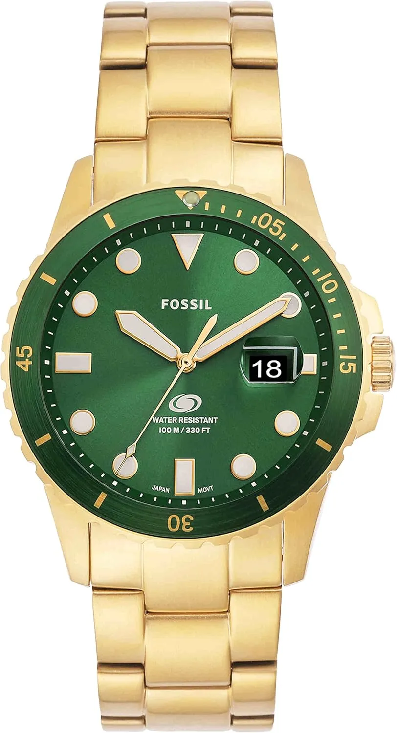 chihuahua varnish magnesium questionnaire charisma Lowa Three-Hand Watch Fossil Men's Blue Quartz Stainless Steel 