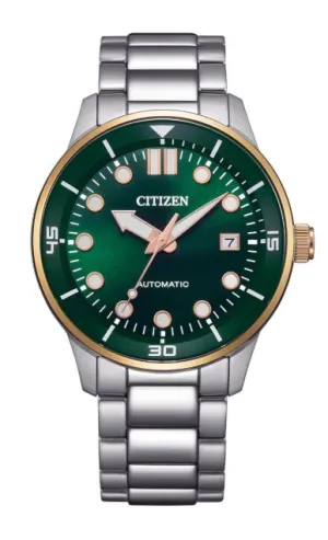 Citizen Gents Automatic Watch Green NJ0196-80X