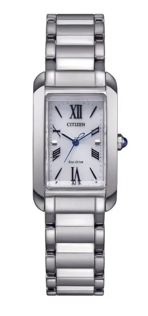 Citizen Ladies Eco-Drive Rectangle Face Watch EW5620-55A