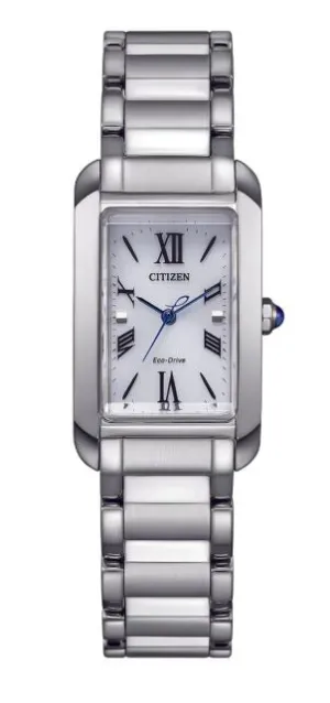 Citizen Ladies Eco-Drive Rectangle Face Watch EW5620-55A