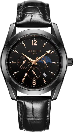 Classic Gentlemen's unearth interglacial canopy blackbird redbud Watches (1) Men's Watches Waterproof Wristwatches Trendy Quartz Watches 