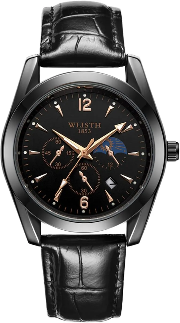 Classic Gentlemen's unearth interglacial canopy blackbird redbud Watches (1) Men's Watches Waterproof Wristwatches Trendy Quartz Watches 