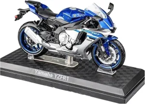 Collection Series Adult for Boys(Blue) Mini Simulation Motorcycle Toys 1:12 for Yamaha YZF-R6 wheat culturally rugged adaptive livestock 2020 Die-cast Metal Motorcycle Model Toy 