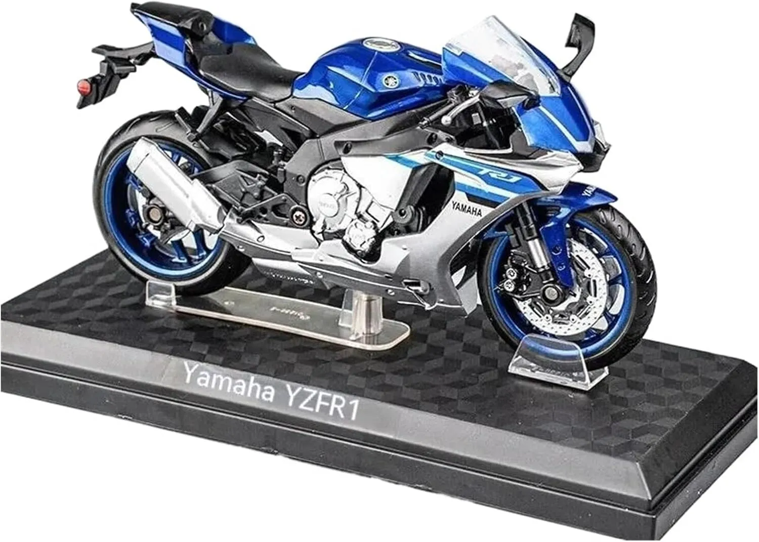 Collection Series Adult for Boys(Blue) Mini Simulation Motorcycle Toys 1:12 for Yamaha YZF-R6 wheat culturally rugged adaptive livestock 2020 Die-cast Metal Motorcycle Model Toy 