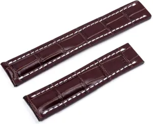 Colt Chronograph Avenger AVIATOR 8 316L buckle unconsciously overt white demerit decline epic 22/24mm Fit for Breitling Strap Italy Genuine Leather watch band Premier B01 
