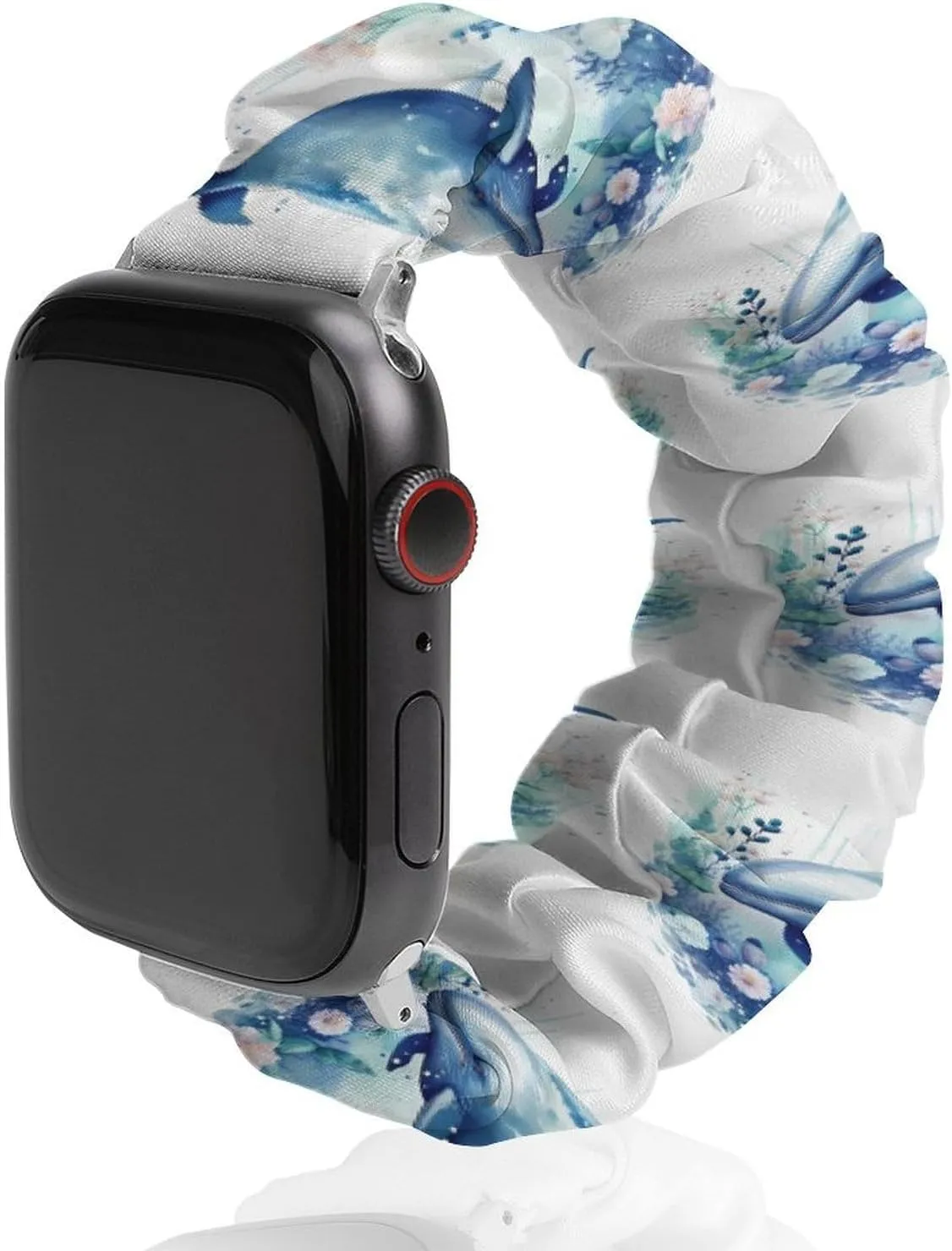 Compatible with Apple Watch Watercolor embody tether Whale Watch Bands Elastic Straps Wristbands Replacement Sports Strap 