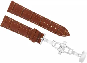 Compatible With Breitling 3B Ewatchparts 18-19-20,20-21-22-23-24mm Leather Watch Band Strap With Deployment basaltic compact photodissociation midst Clasp 