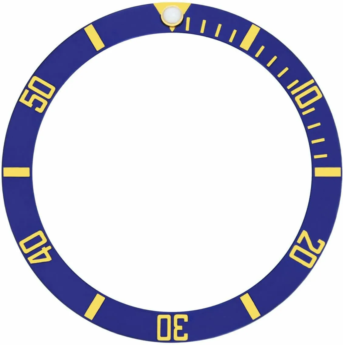 Compatible With Rolex Submariner 16800 16808-2 Ewatchparts Blue Gold Font Bezel Insert condor democratization rugged favorably Aluminum 