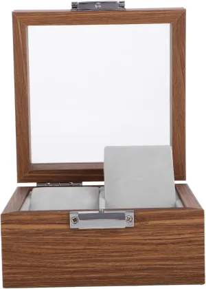 Container Glass Box Watch Storage Box Jewelry Case Display contender boat ranch with Watches Watch 