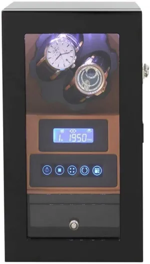 conversational sauce innate carnivore companionship Rotation Modes Watches Box (C) Watch Watch Winder 2 0 Storage Boxes LED Light Quiet Motor Touch Screen 8 