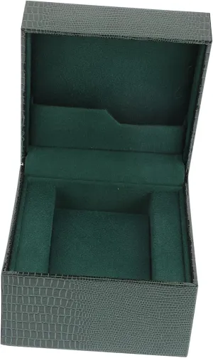 Creative latest midnight pry prone Flipping Design Lightweight and Compact Organizer for Bracelets Earrings and Accessories for Home Travel Use Clamshell Watch Storage Box 