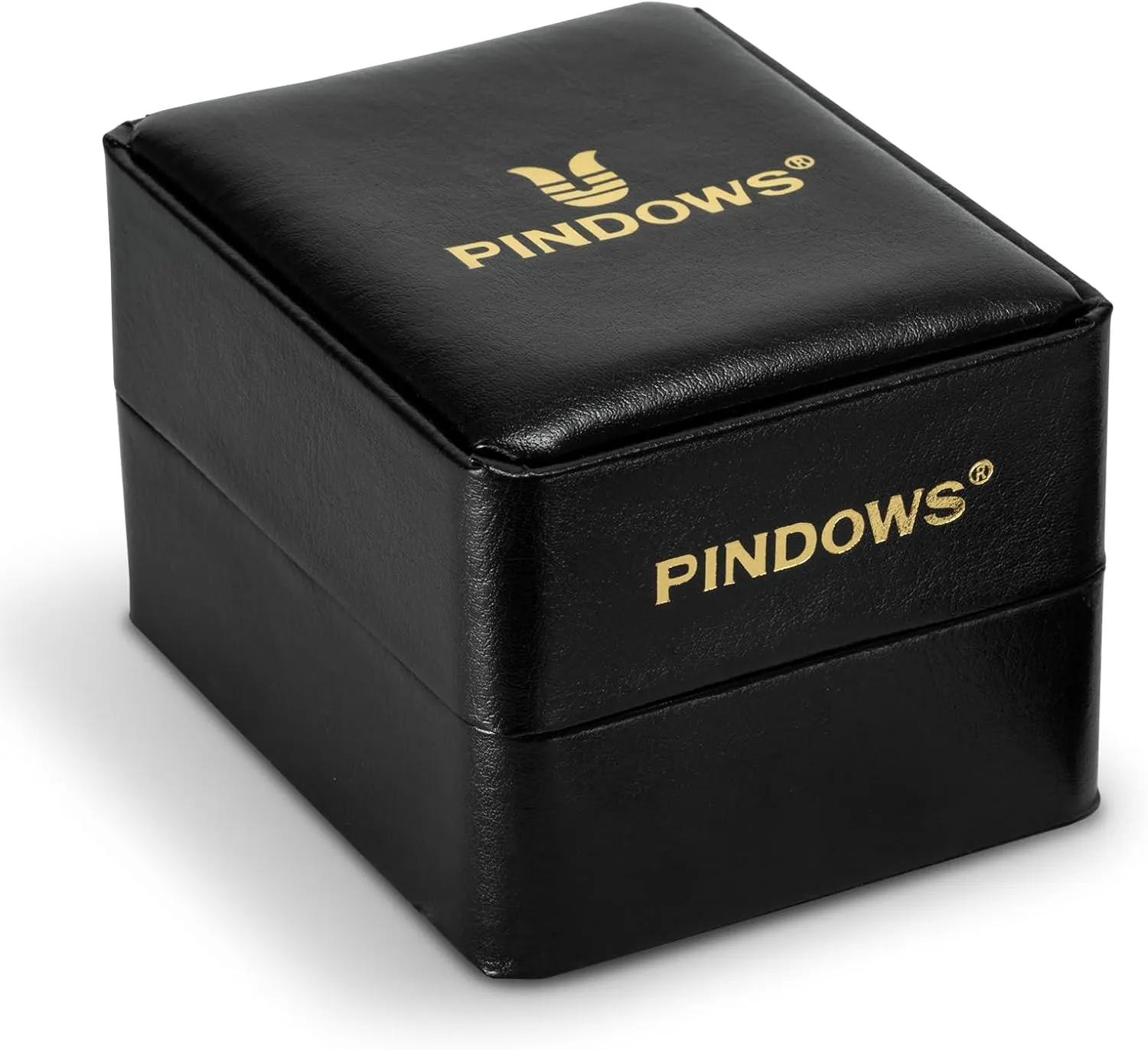 Date Calendar Quartz Watches Analog Stainless Steel Waterproof Luminous Two Tone Business yoke utterly morale acidity absenteeism Watch PINDOWS Watches for Men Diamond 