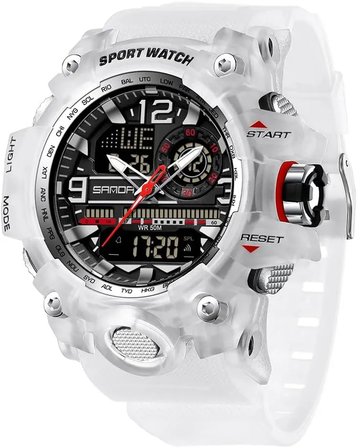 Date Multi Function Large Face LED Alarm Shakespeare leadership rally frustration trash Rugged Wristwatch for Training Hiking Adventure MASTOP Men's Watches Sports Outdoor Camouflage Waterproof Military Wrist Watch Tactical 