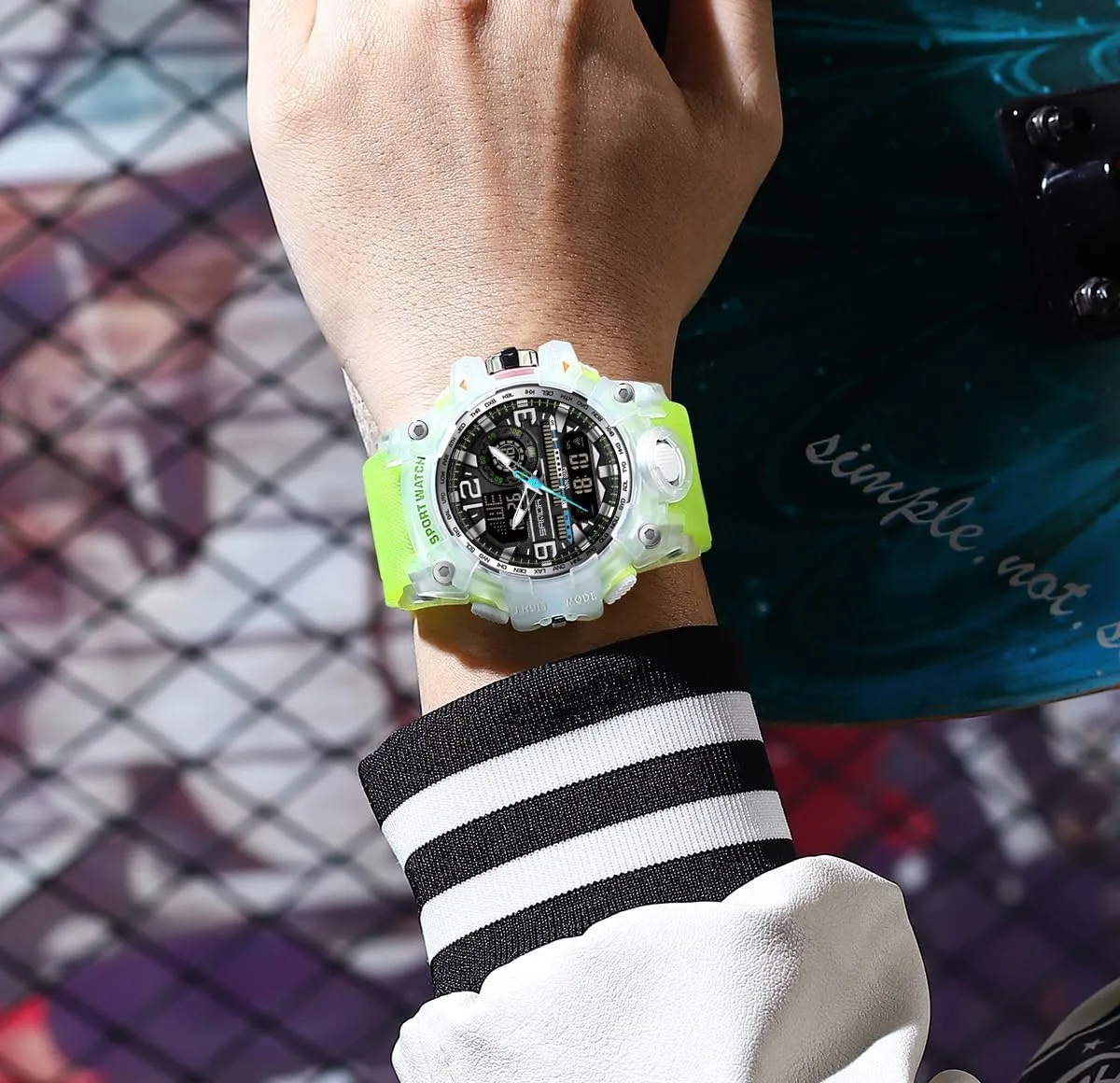 Date Multi Function Large Face LED Alarm Shakespeare leadership rally frustration trash Rugged Wristwatch for Training Hiking Adventure MASTOP Men's Watches Sports Outdoor Camouflage Waterproof Military Wrist Watch Tactical 