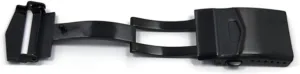 decomposition concentrate background Buckle Butterfly Deployment Clasp Watch Strap Black Silver 22mm Watch Clasp Watch buckle LoRier Stainless Steel Solid Double Push Button Fold Watch 