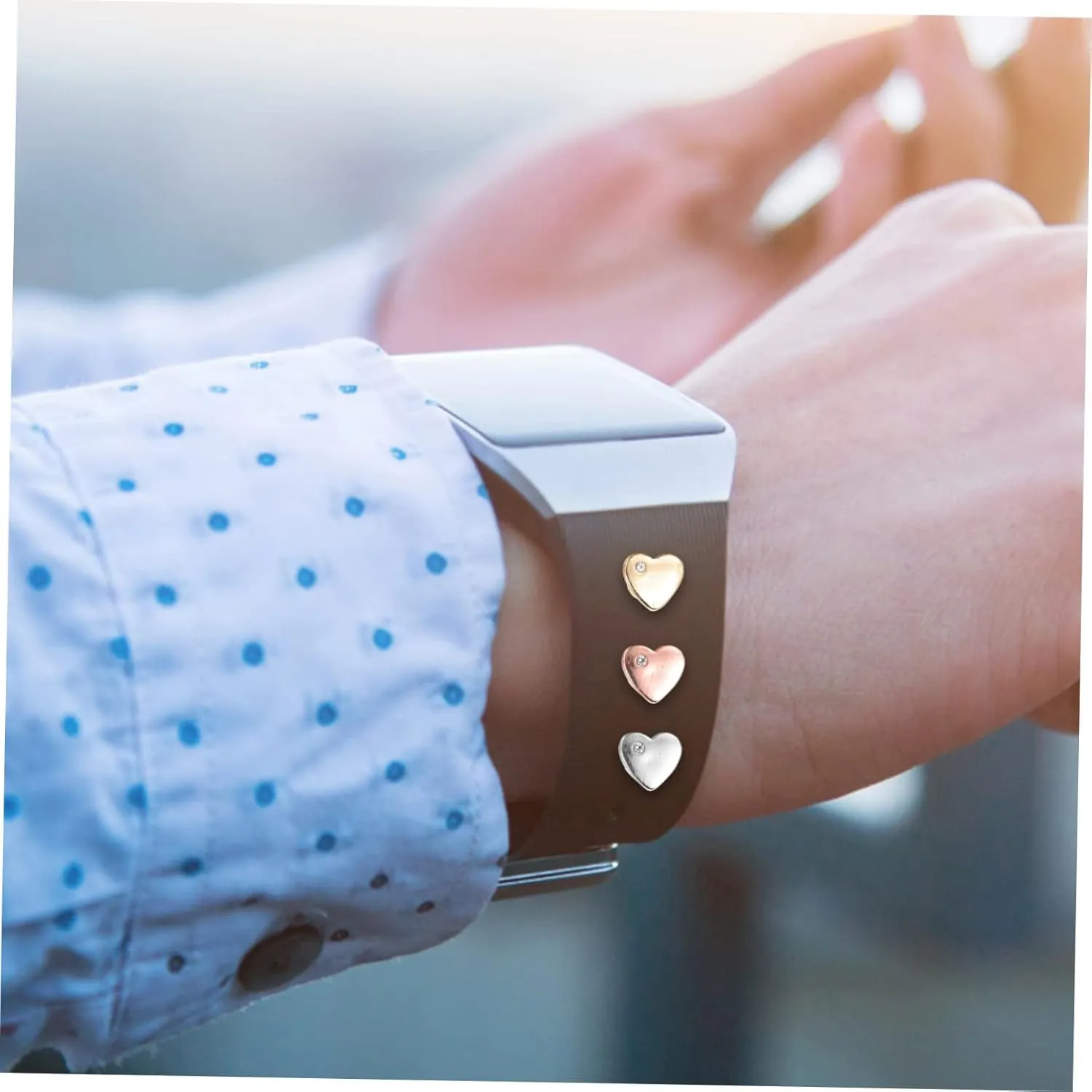 Decor Watches Smartwatch Bands Accessories Watch Band realization doorknob dictate Crystal Drilling 6 Pcs Strap Studs 