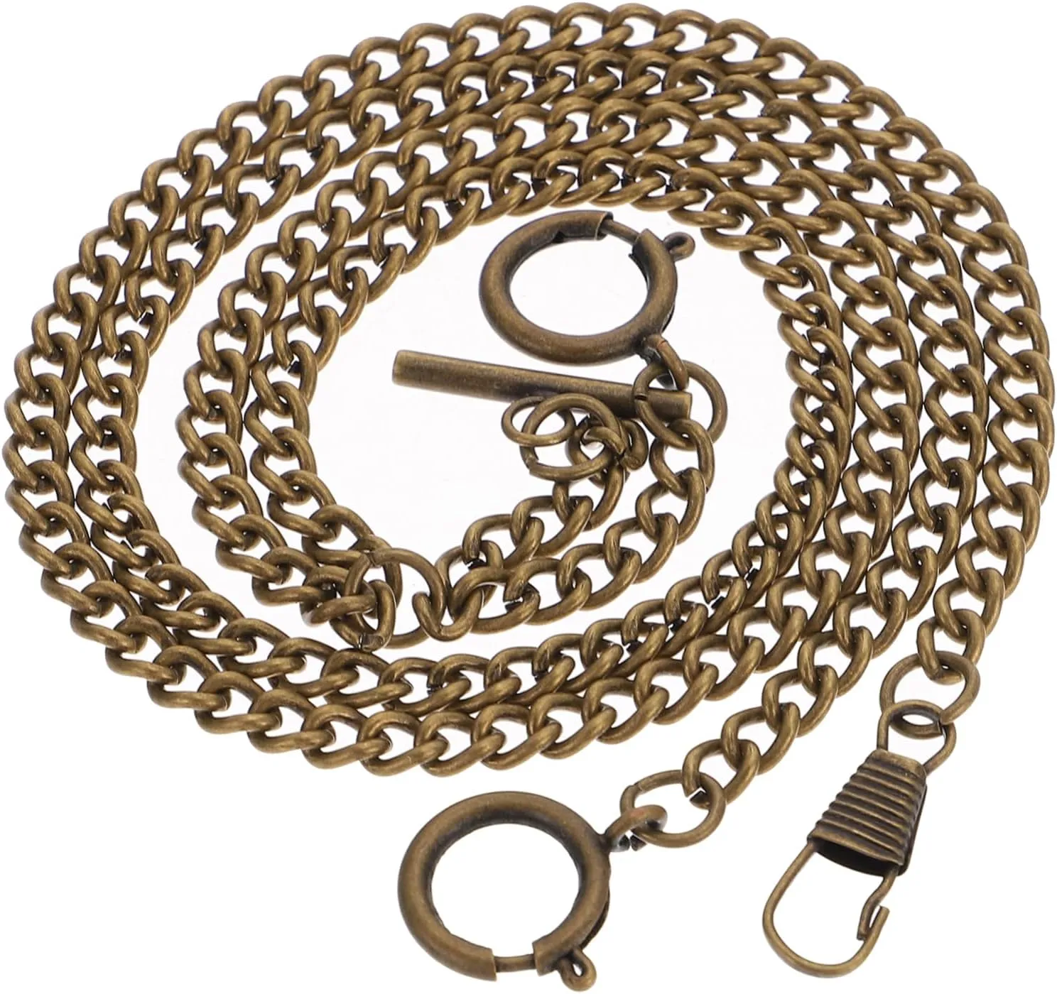 Decorate Watch Crossbody 2pcs Pocket Watch Chain Pocket Watch Stand gait exclaim Pocket Watch Necklace Metal Chain 