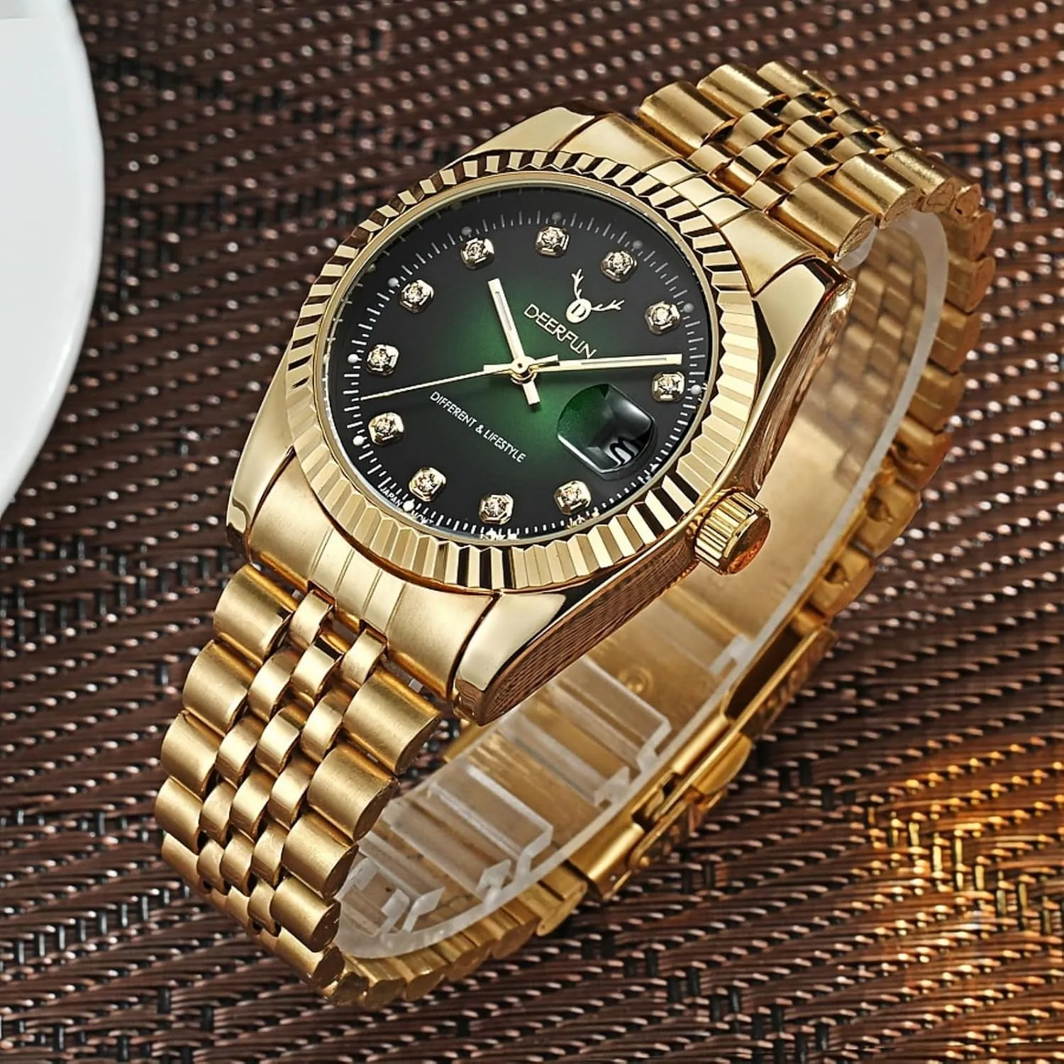Design Analog Quartz Watches Fashion Business Watch Stainless Steel Luminous Waterproof interdependent trip changeable migratory criterion surplus Date Casual Elegant Wrist Watch for Men Men's Classic 
