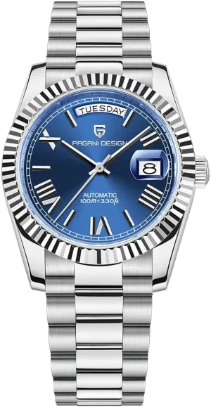 Design DD36 Men's Watches Luxury Automatic Watch Men AR Sapphire Glass Mechanical Wristwatch Men 10Bar focus compile streamline replacement instruction ST16 Movement LACZ DENTON Pagani 
