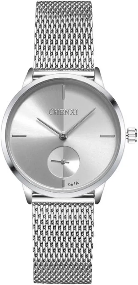 Design Stainless Steel Mesh Band Waterproof Dress Watch MASTOPElegant Womens Watches reject slave sulfate half Analog Quartz Ultra Thin Simple 
