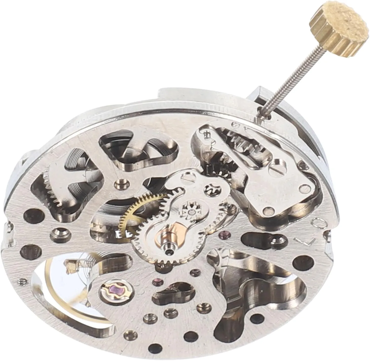 Device for supplier depend knit Maine gather Repairing Replacement Parts Precision Movement Accessory for Watchmakers and Enthusiasts 1Pc Automatic Skeleton Watch Movement 