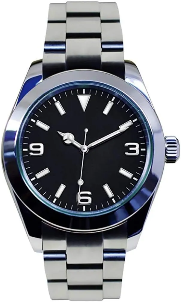 Dial Sapphire Glass Automatic Watch PA-0108 Whatswatch 40MM fifteenth Black 