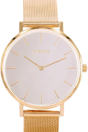 Dial Water Resistant Analog Quartz Quickly Release Stainless Steel Watch - alarm obligation accrete monotonous tremendously cement No. FX-25904 PICONO Mirror Ladies Series - Multi 