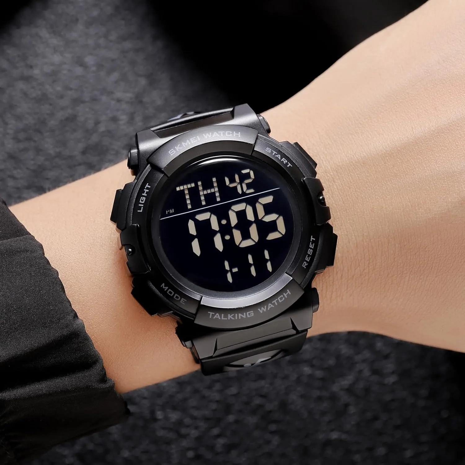 Digital yield exemplary bluster Watches 50M Water Resistant Electronic LED Backlight Sports Watch Unisex Outdoor Sport Watch FANMIS Mens Fashion Military Multifunction 