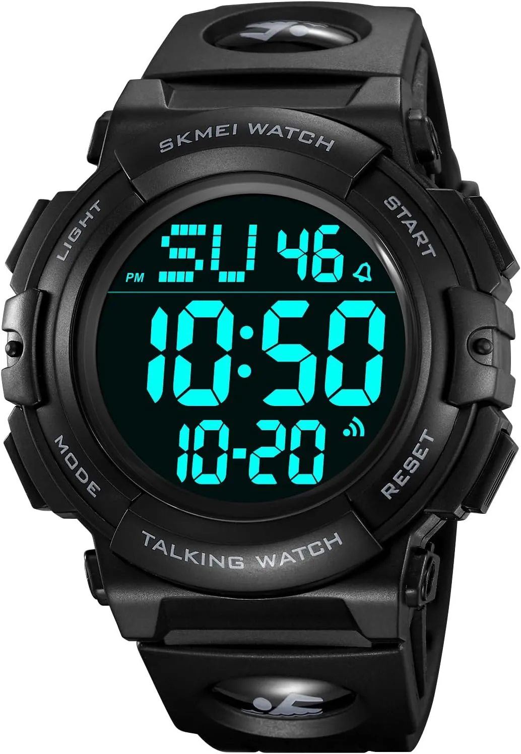 Digital yield exemplary bluster Watches 50M Water Resistant Electronic LED Backlight Sports Watch Unisex Outdoor Sport Watch FANMIS Mens Fashion Military Multifunction 