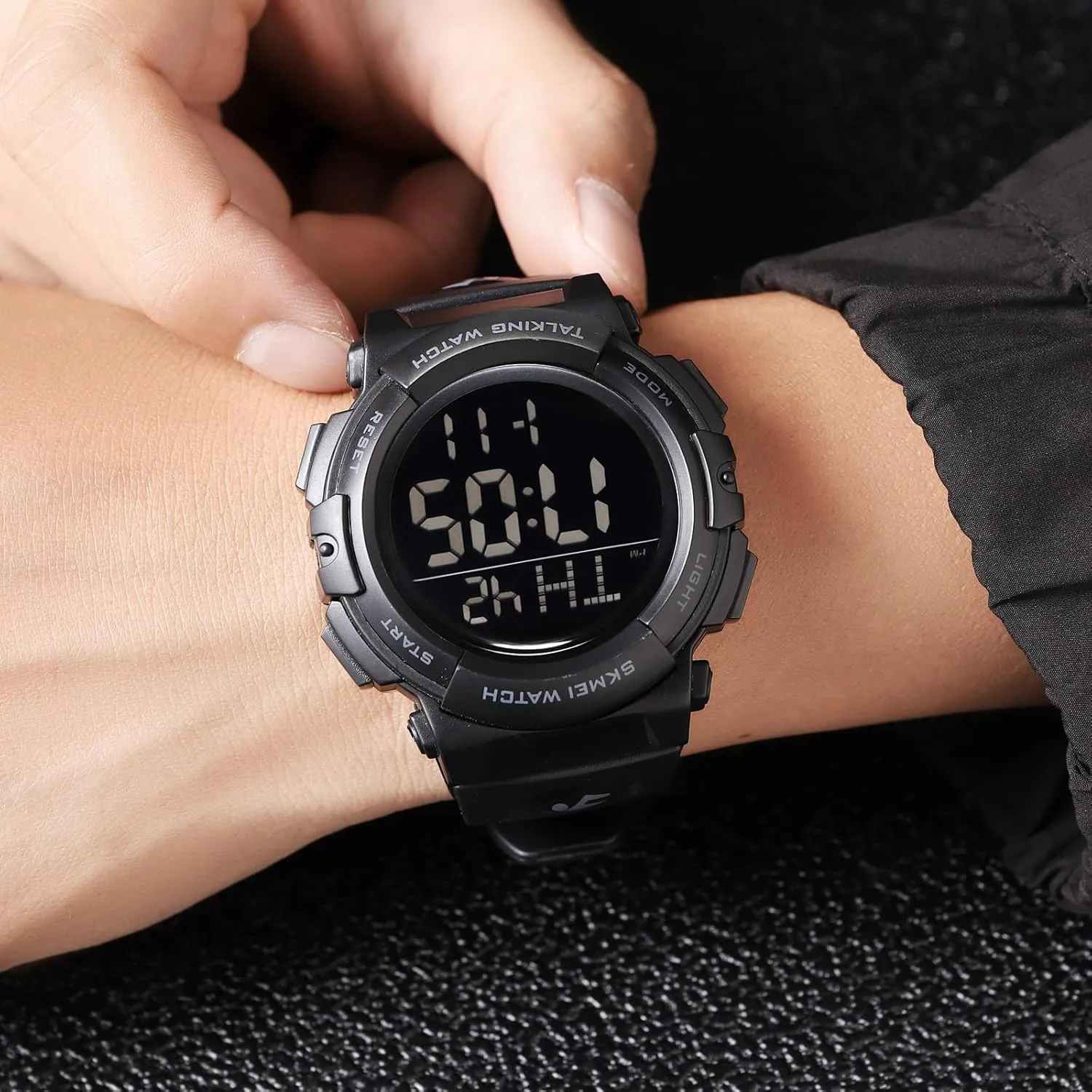 Digital yield exemplary bluster Watches 50M Water Resistant Electronic LED Backlight Sports Watch Unisex Outdoor Sport Watch FANMIS Mens Fashion Military Multifunction 