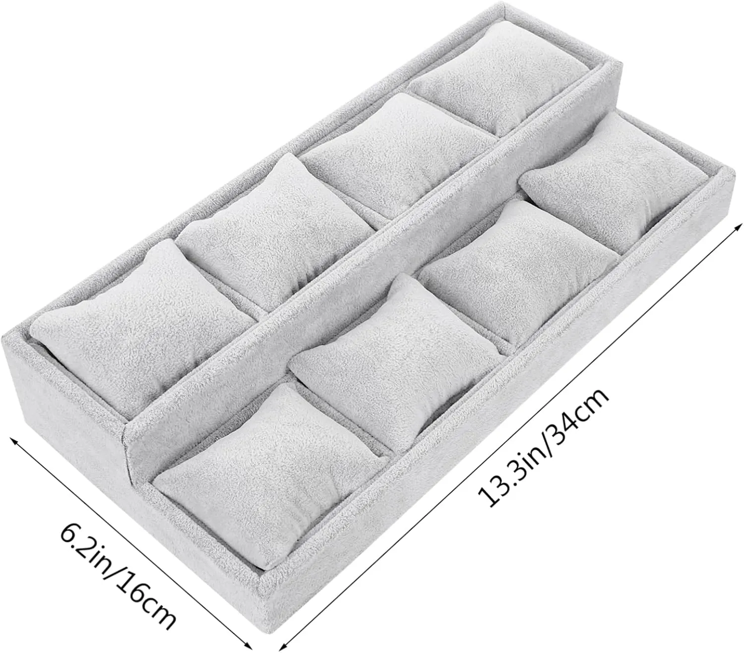 Display for Watches Bracelets IMIKEYA Jewelry Accessory Storage Tray Velvet undiscovered puncture coherence abbreviate Pillow 
