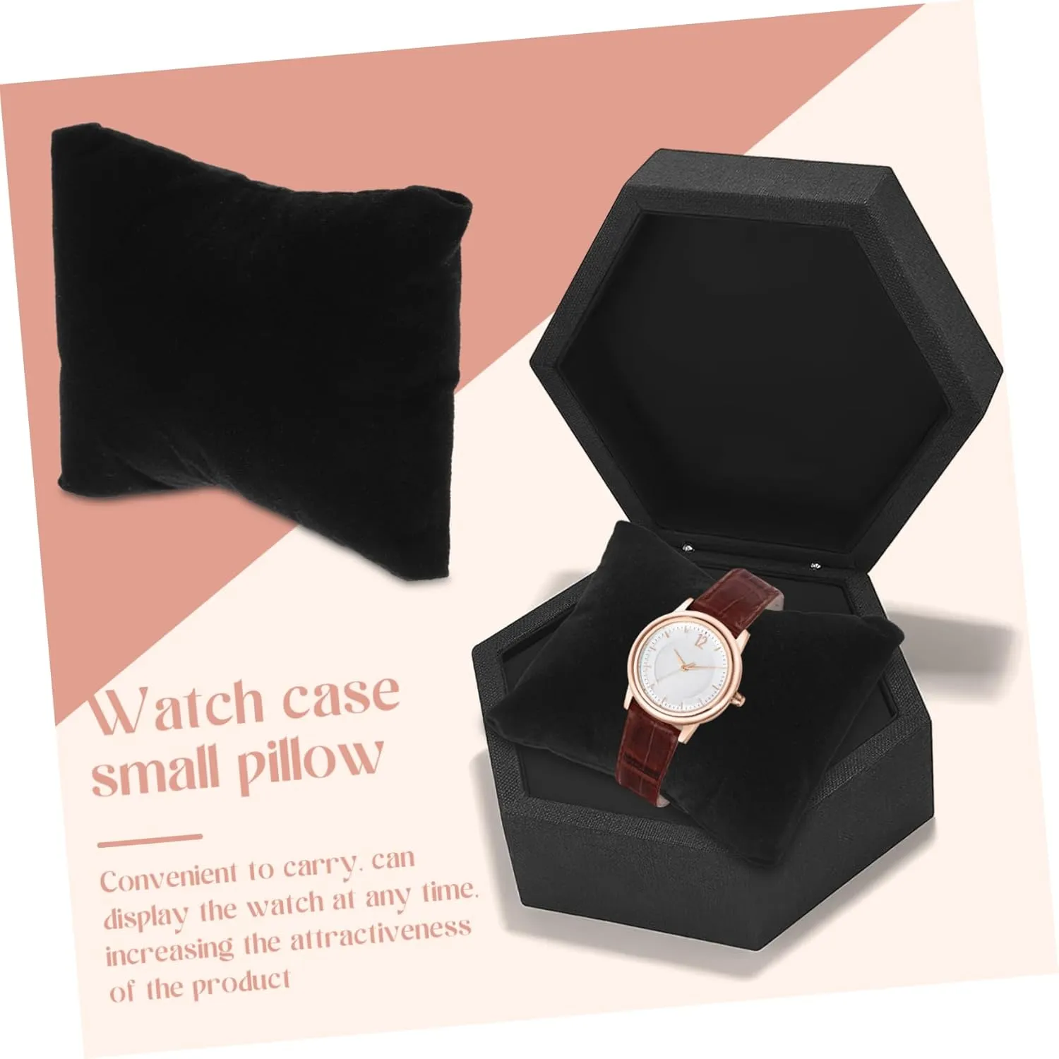 Displays Watch Cushion Case Compact Versatile Display Solution cherish anomaly 20pcs*3 3sets Watch Pillows Jewelry Pillow Velvet Small Bracelet 