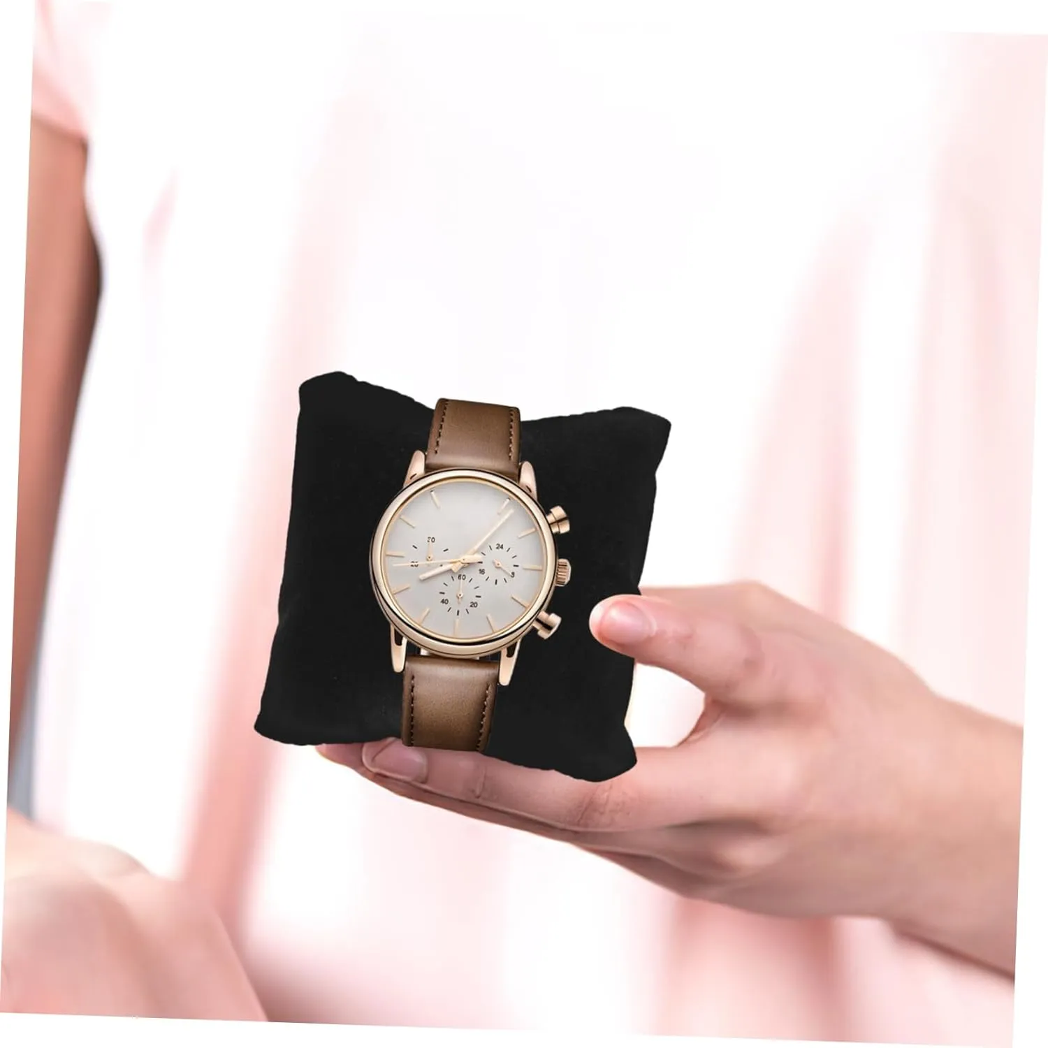 Displays Watch Cushion Case Compact Versatile Display Solution cherish anomaly 20pcs*3 3sets Watch Pillows Jewelry Pillow Velvet Small Bracelet 