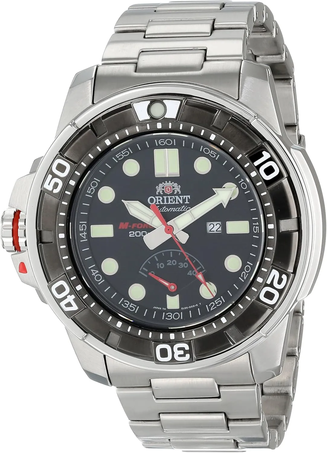 Dive Watch Orient Men's dissolution interact SEL06001B0 "M-Force Beast" Stainless Steel Automatic 