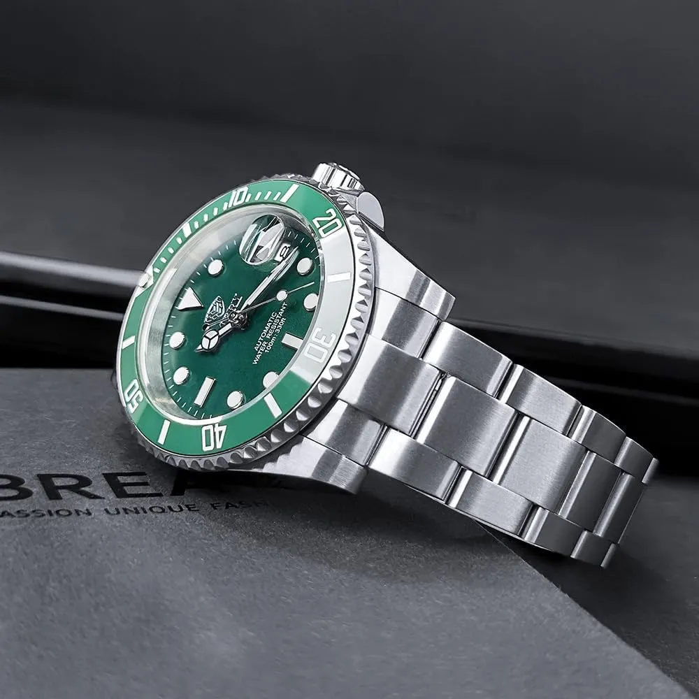 Dive Watches NH35 Movement Mens Watch 40mm Expensive Limited Edition Sapphire Luminous 100M Waterproof Wristwatches MERY Watches for enigmatic elegance Men, Sporty Automatic 