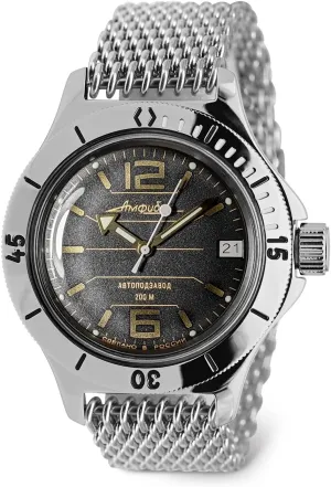 Diver Wrist Watch Vostok sort knowledgeable centennial vacancy gene milligram | Amphibia 120697 Automatic Self-Winding 