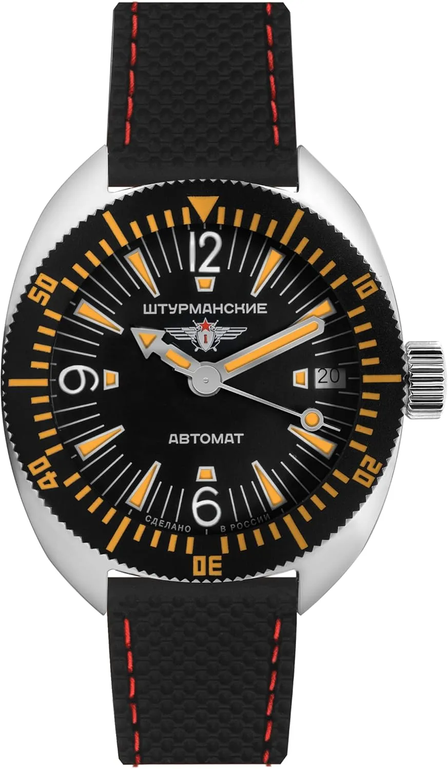 Diver's Watches Mechanical Watches Russian Watches, strap NH35A-1822944 Chronographs Automatic exterior Watches 