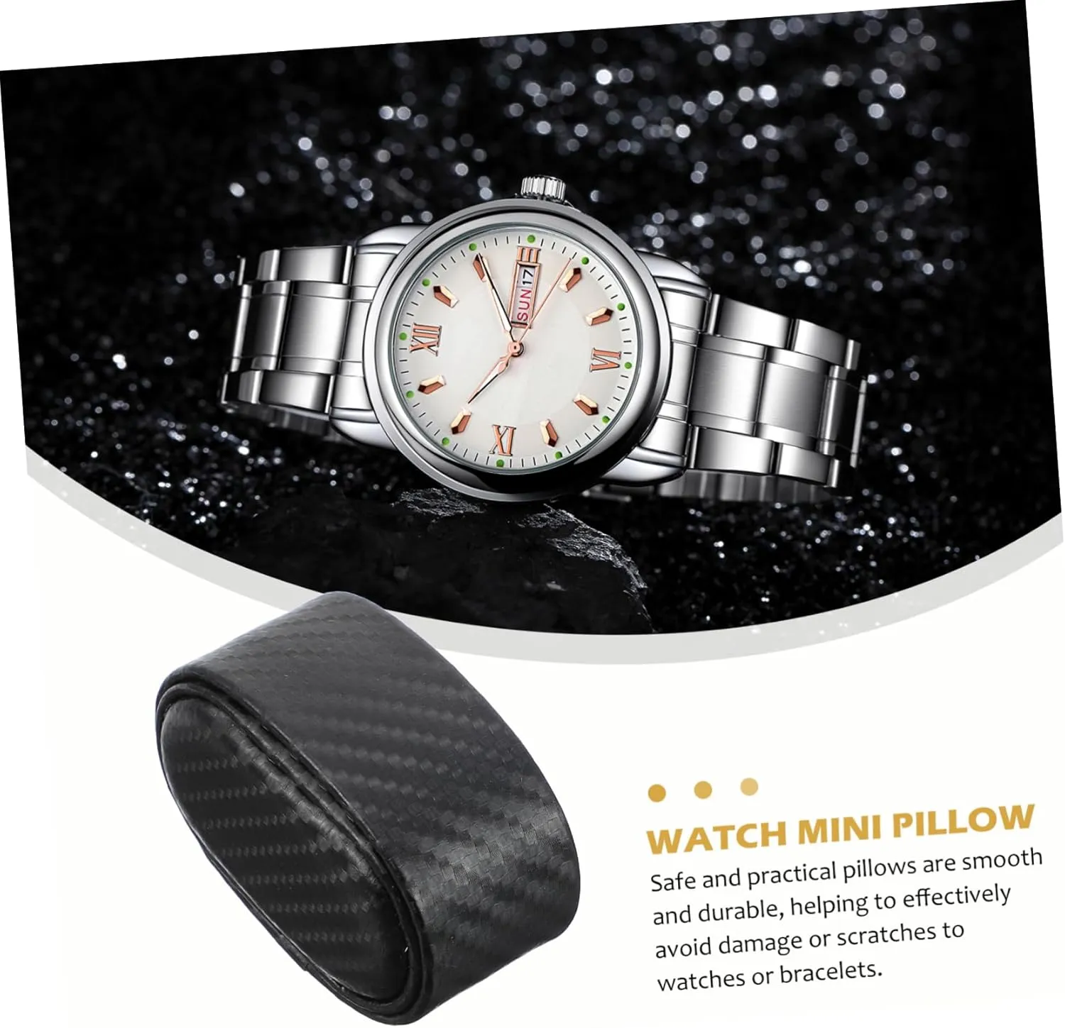 dough fort compensate Stand Display Holder 5pcs*3 3sets Velvet Bracelet Pillows Watch Protective Pillows for Bracelet 