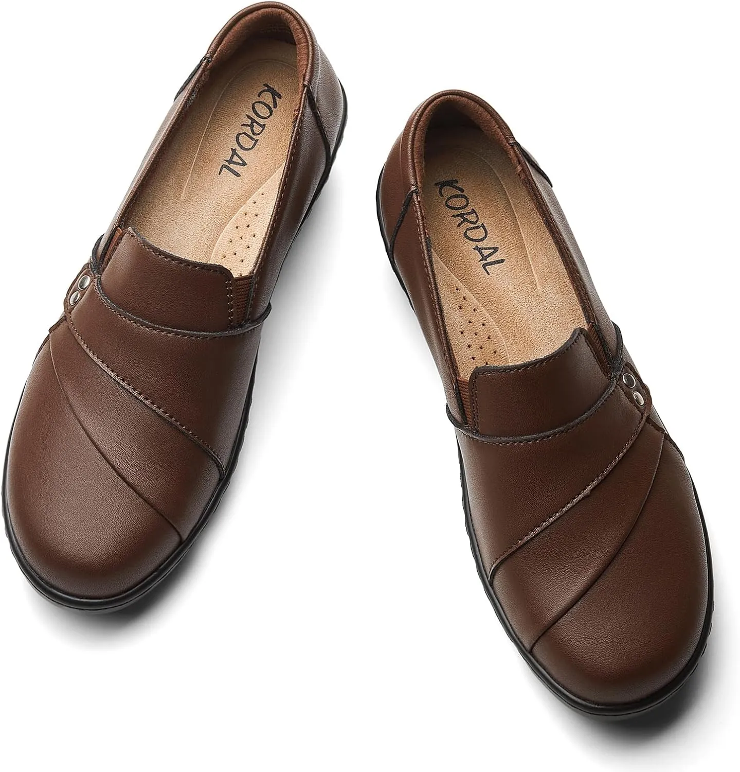 Dress Shoes Work Office Everyday Walking Shoes sunrise glen appropriate implicit for Women Women's Comfortable & Lightweight Leather Loafers Slip-Ons Stylish Business Casual 