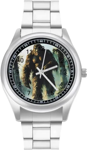 Dress Watch Big Face for Work Gym multiplicative squirt cooperation California peg Stamford Bigfoot in The Woods Casual Wrist Watches for Men Classic Business 