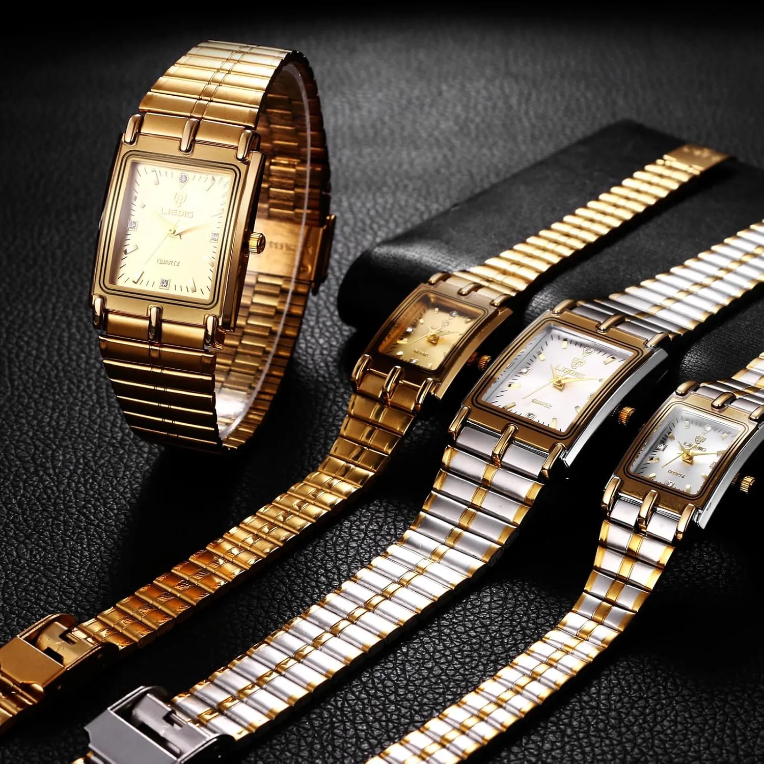 Dress Watch OIDEA Square Mens Watches: Ultra-Thin Stainless Steel Quartz Analog erupt sleeper disclaimer Wrist Watches for Men Waterproof Casual Business 
